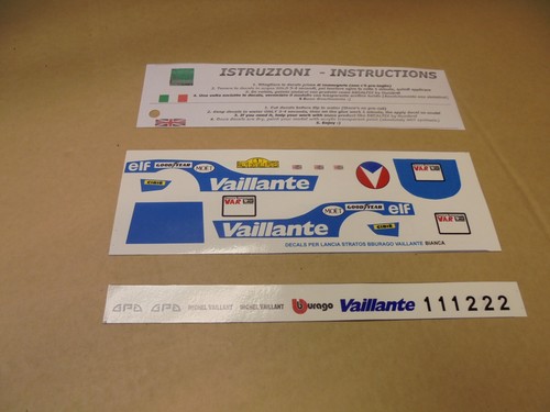Décalcomanies lancia stratos - décalcomanies,