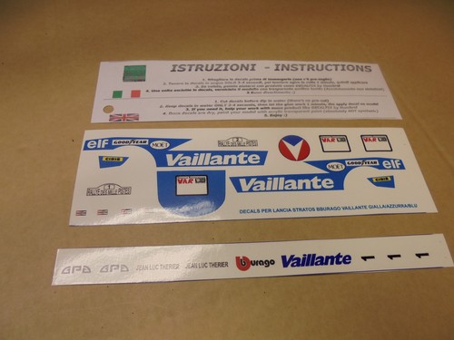 Décalcomanies lancia stratos - lancia,