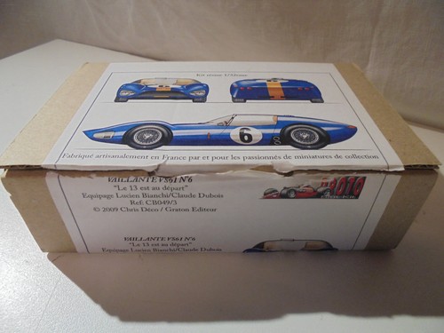 Kit slot car vaillante 61 - kit, vs