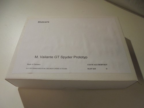 Kit slot car vaillante - car,